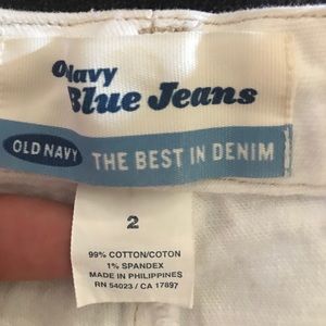 Vintage White Shorts